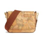 Mini Crossbody Taske med Geo Classic Print