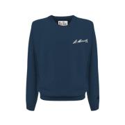 Herre Heron Light Broderet Sweater