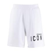 Bomuld Logo Bermuda Shorts