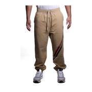 Beige Bomuld Elastan Sweatpants V1A6810 - 4413