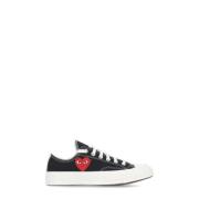 Sorte Sneakers med Kontrastlogo