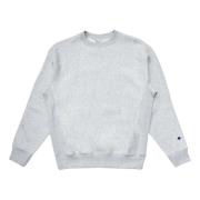 Grå Reverse Weave Crewneck Sweatshirt