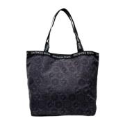 Elegant Nylon Shopper Taske