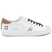 Vintage Lave Top Sneakers Hvid-Cuoio