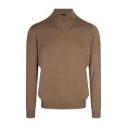 Silke Cashmere Blend Brun Sweater