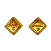 Pre-owned Farvet Guld chanel-smykker