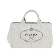 Pre-owned Canvas prada-tasker