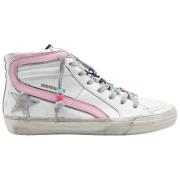 Hvid Pink Slide Sneakers