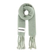 Mohair Blend Sage Green Scarf