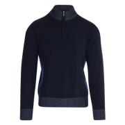 Navy Blue Pullover Sweater