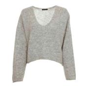 Alpaka Mix Cropped Sweater