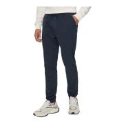 Slim Fit Blå Joggers