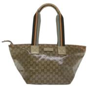 Pre-owned Canvas gucci-tasker