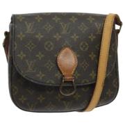 Pre-owned Canvas louis-vuitton-tasker