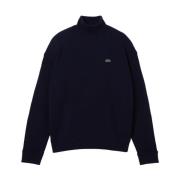 Blå Uld Pullover Sweatshirt AW24