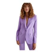 Stretch Violet Blazer