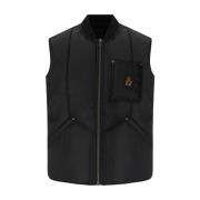 Sort Nylon Vandafvisende Vest