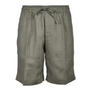 Linned Bermuda Shorts