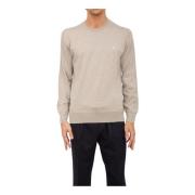 Strikket Beige Sweater