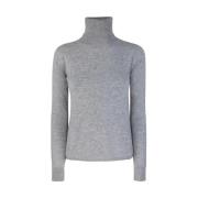 Kashmir Turtleneck Sweater Grå