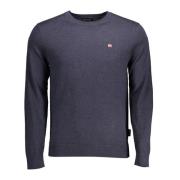 Bl Cotton Sweater til Mnd