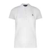 Broderet Bomuld Polo Shirt