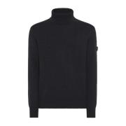 Herre Turtleneck Sweater Peline Stil