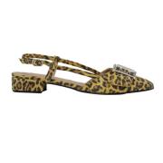 Giza Slingback Leopard