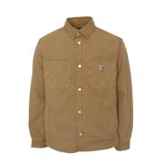 Canvas Overshirt med trykknaplukning