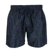 Paisley Print Badeshorts