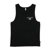 Sort Logo Tag Scoop Neck T-shirt