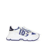 Daymaster Calf Nylon Blanco Azul