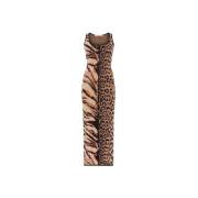 Animal Jacquard Midi Kjole Bodycon Fit