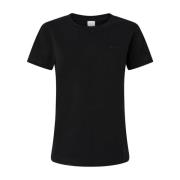 Sort Crew Neck T-shirts og Polos