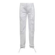 Hvide Cargo Denim Bukser