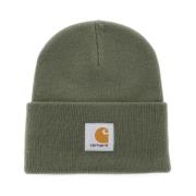 Logo Patch Beanie Hat