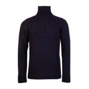 Blå Uld Sweater AW23