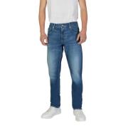 Blå Bomuld Tapered Jeans Forår/Sommer Kollektion