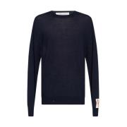 Sweater med logo