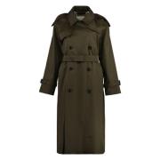 Klassisk Bomuld Trenchcoat