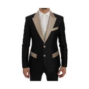 Silk Slim Blazer Jakke