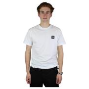 Brystlogo T-shirt Hvid