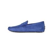 Suede Slip-On Moccasins Italien Made