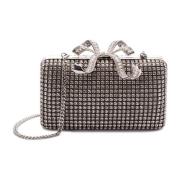 Diamantkrystal Clutch Taske