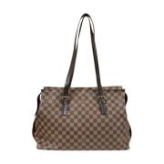 Pre-owned Canvas louis-vuitton-tasker