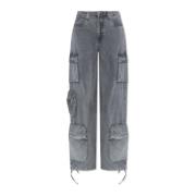 Jeans Nynne cargo stil