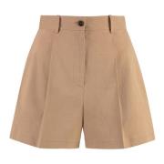 Smilende Linned Shorts