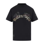 Faded Washed Black T-Shirt