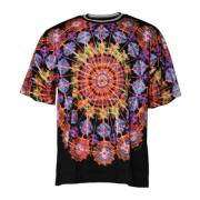 Kaleidoskop Print Crew Neck T-shirt