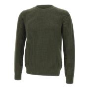 Grøn Uld Kashmir Sweater